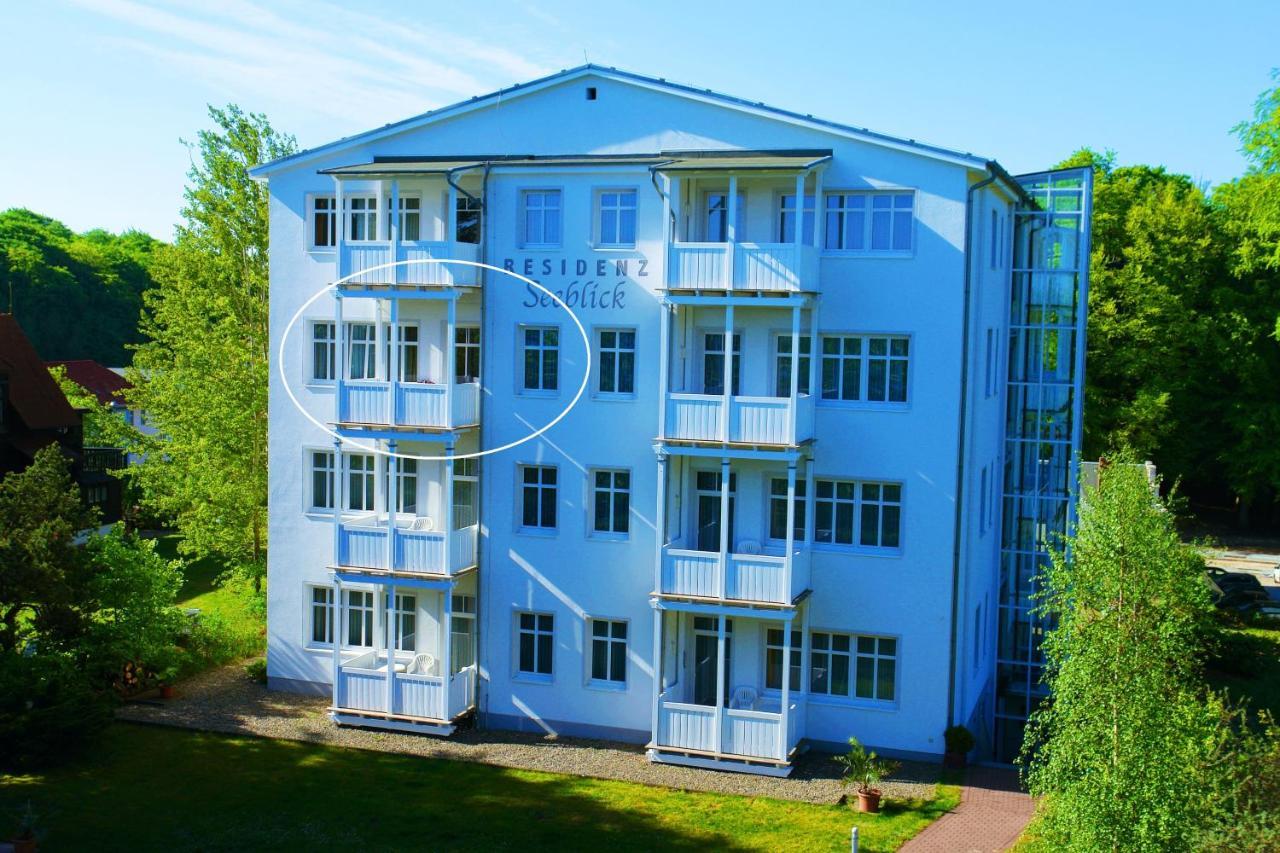 Residenz Seeblick Fewo 18 Mit Balkon Und Ostseeblick Зеллин Экстерьер фото